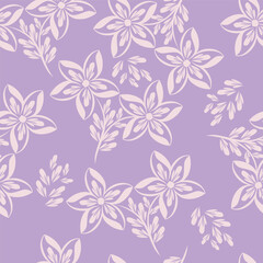 Fototapeta premium Beautiful floral pattern in small flowers. Small repeat floral flower seamless pattern background. Ditsy print. Floral seamless background. Elegant flower template for decor, wallpaper