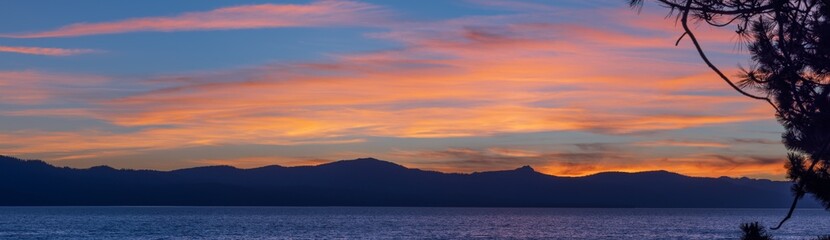 Obraz premium sunset panoramic