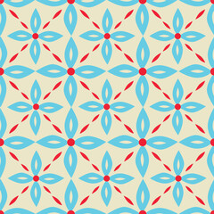 Fototapeta premium seamless floral pattern