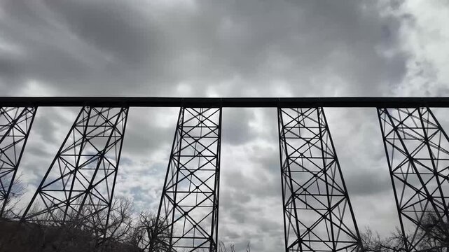 Train tressle in Canada