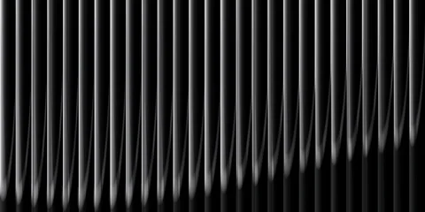 Fototapeten Fraktale Wellen Glowing grey waves form vibrant circular gradient with fractal glass effect and blending grey colors. Futuristic and dreamy background with wave effect adds fluid movement and dynamic depth  © Manish Dhawan