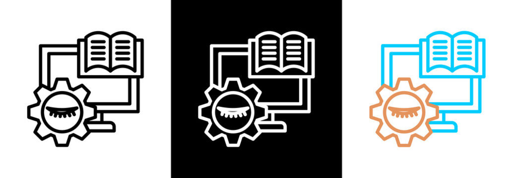 Unsupervised Learning on white and black background