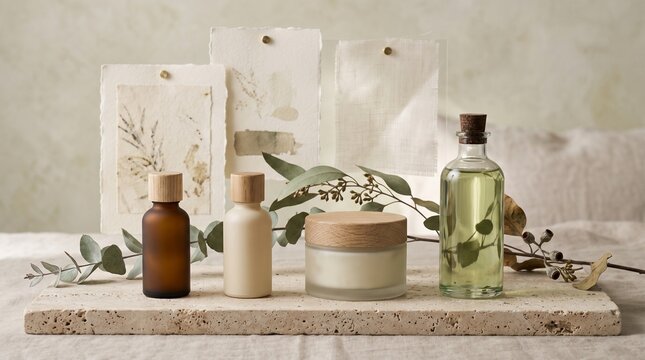 Pre Market Botanical Body Care Sequence With Mood Cards