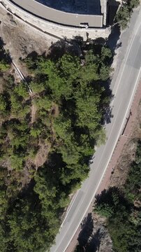 Aerial View Of Ancient Theater