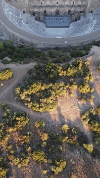 Ancient Theater Aerial View