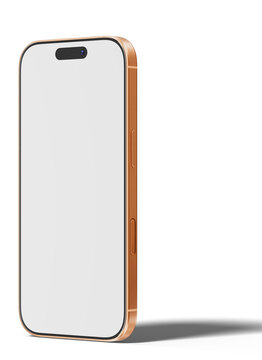 Mobile smart phone premium png digital device for make mockup