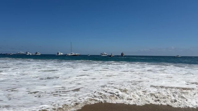 Large Waves in Emerald Bay Laguna Beach, CA 