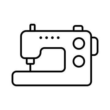 illustration of a sewing machine