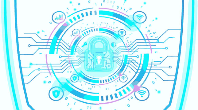 Digital Lock on Circuit Board.