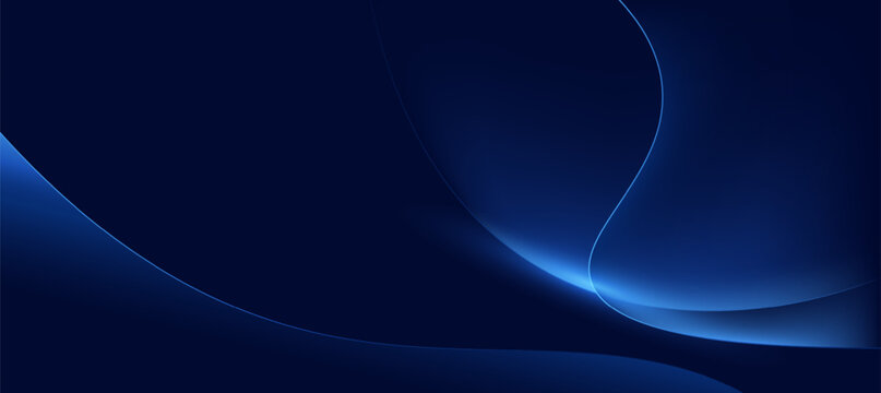 Modern abstract technology background With blue tech banner, corporate business concept, Digital Ads, business presentation or tech event poster