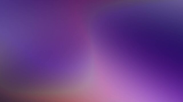 Muted holographic gradient motion loop mixing deep purple, violet, and soft mauve tones. A smooth abstract fluid backdrop perfect for elegant presentation backgrounds and website overlays