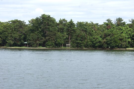 天橋立国定公園の風景　天橋立
