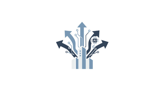 Business growth and strategy concept.