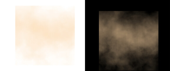 Mysterious cosmic dust cloud in the vast darkness of space © Tuba