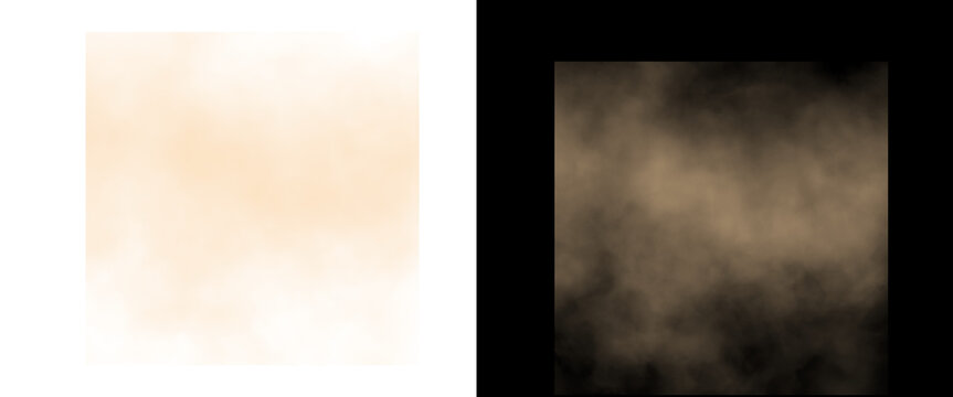 Mysterious cosmic dust cloud in the vast darkness of space