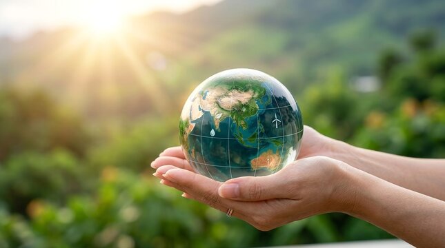 earth globe, globe in hands, planet earth, world globe, environmental protection, earth day, sustainability, climate change, green planet, nature, eco friendly, save earth, environmental awareness, gl