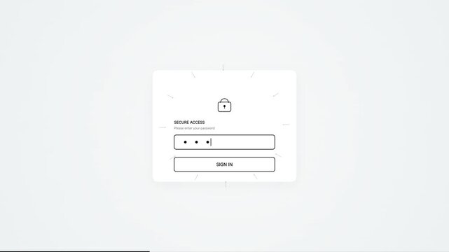 A close-up view of a simple login form on a plain gray background.