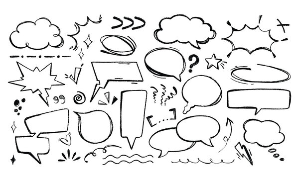 vector communication bubble