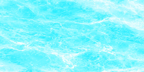Obraz premium Vector illustration of bright blue marble surface with white highlights and ripples for backgrounds or textures
