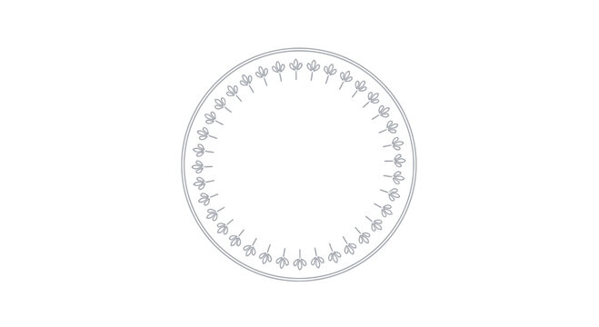 astrology zodiac wheel, circle with symbols