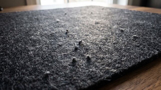 Perfectly targets Adobe's macro trend for rich tactile workspace textiles. It serves as an excellent high-copy-space backdrop template for office hardware placement.