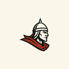 Fototapeta premium Russian Warrior Logo