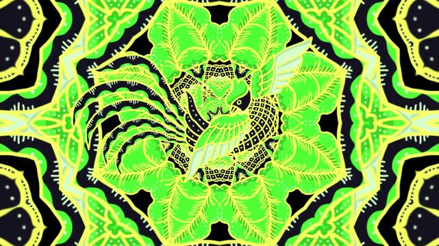 Batik Ethnic Background 03
