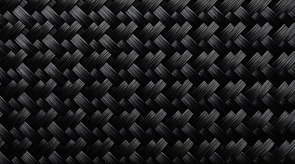 Fototapeta premium Black carbon fiber texture background