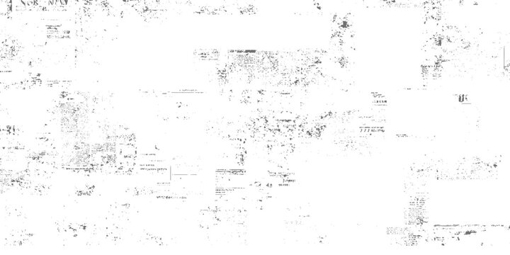 Abstract vintage newspaper text seamless background with grunge distressed old print typography pattern