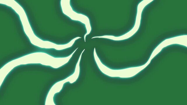 White birds flying around and it swirls on bunch of flowers group in the air sky screen an image bird isolated on green screen background