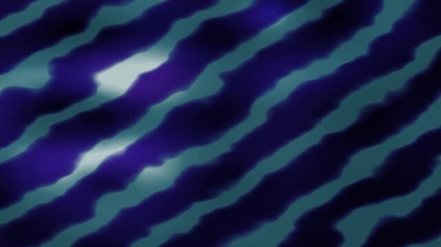Flowing waves in deep shades of blue and green, creating a dynamic abstract pattern