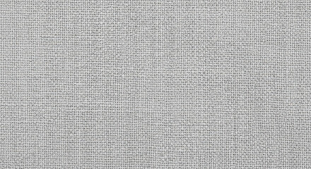Fototapeta premium Light gray woven fabric texture background