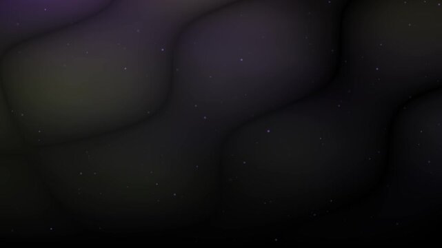 Abstract cosmic background with soft wavy patterns and scattered stars