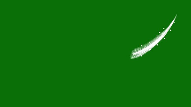 Twinkle glitter stars animation motion graphics in After Effects on green screen background with luminous twinkling stars, sparkling glitter bursts and glowing particle effects 4K
