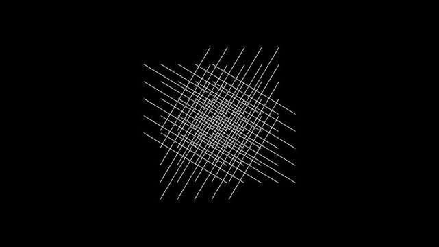 rule of thirds grid for framing and composition for film, video, photography and cinematography image making guide frame camera guide markings overlay 4K animation with alpha channel