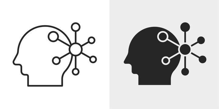 Concept Map Icon represents connected ideas and relationships.