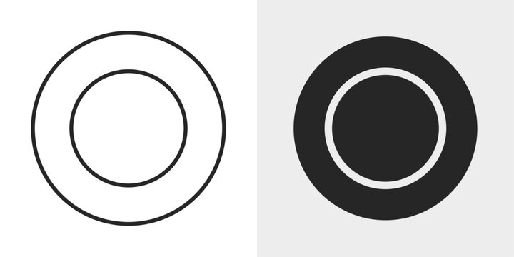 Active State Icon represents an enabled or currently active status.