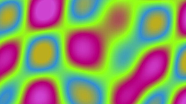 Colorful abstract waves creating a dynamic visual pattern