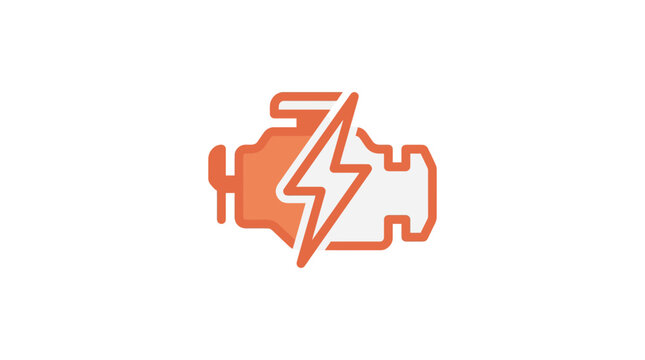 Engine Warning Light Icon: Check Engine Symbol, Car Trouble Alert