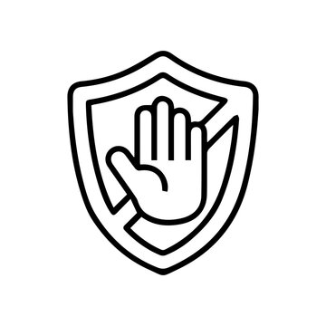 Security Shield Stop Icon