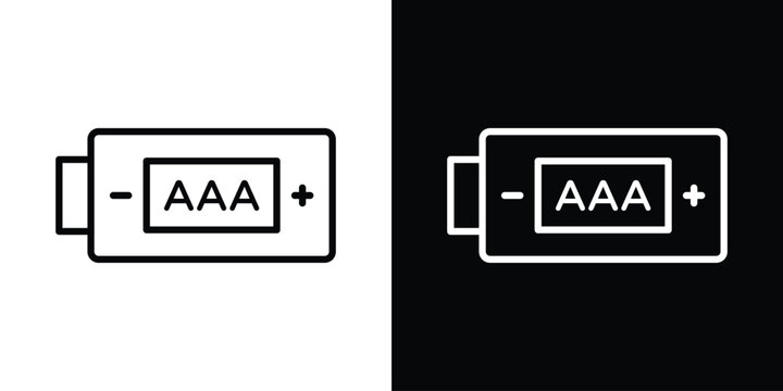 AAA battery icon