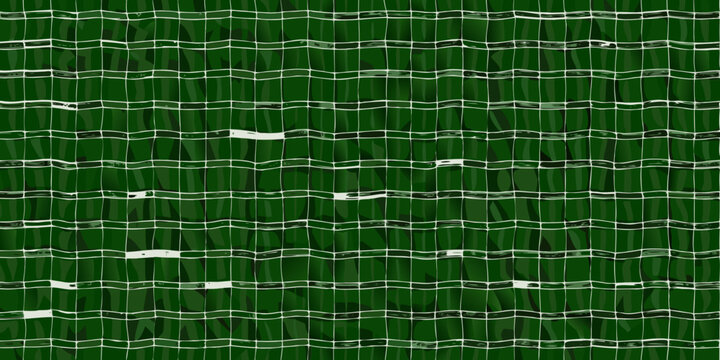 Green grid pattern with repeating rectangular shapes vector illustration