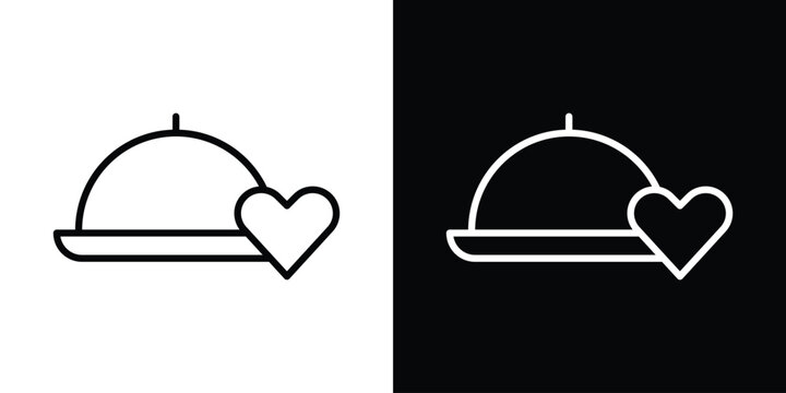 Wedding dinner icon