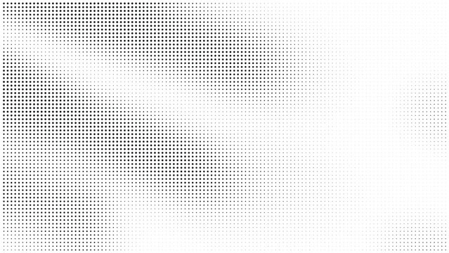 Dynamic black and white halftone screen pattern texture with halftone abstract monochrome background