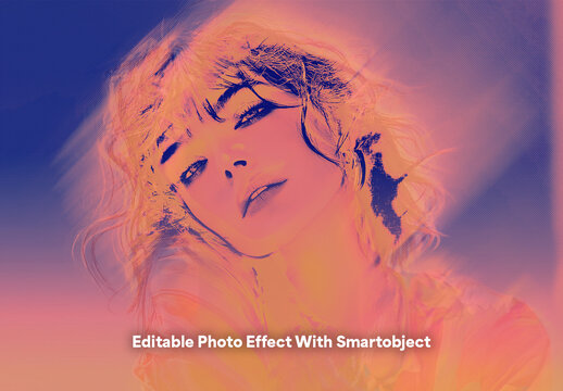 Retro Pop Art Photo Effect with Smart Object