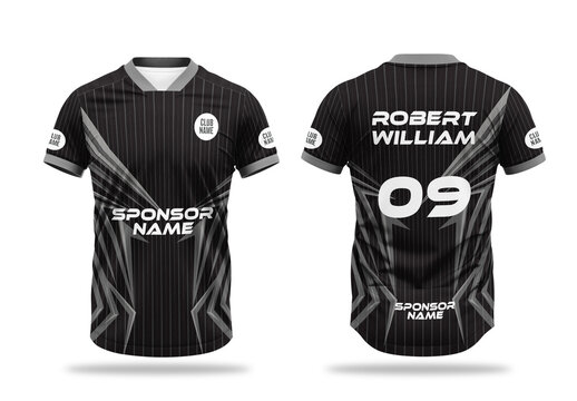 Modern Sports Jersey Uniform Template