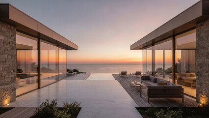 Fototapeta premium Luxury Villa