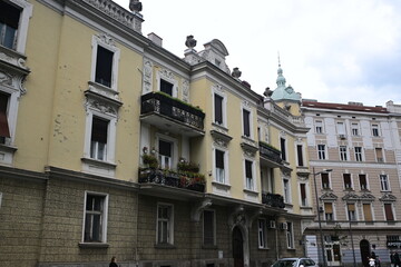 Fototapeta premium Historic European Architecture and Urban Heritage in the Balkans