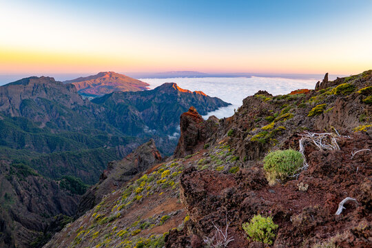 Roque de los Muchachos Peak, La Palma, Canary Islands, Spain