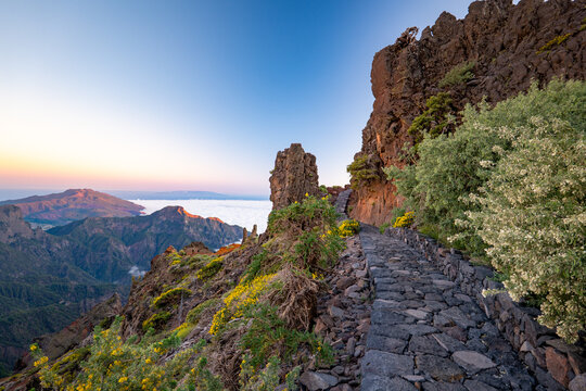 Roque de los Muchachos Peak, La Palma, Canary Islands, Spain